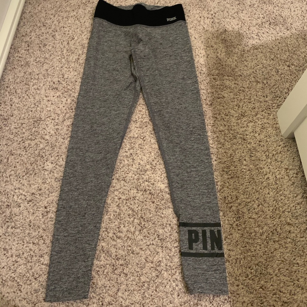 VS PINK gray leggings, super comfy